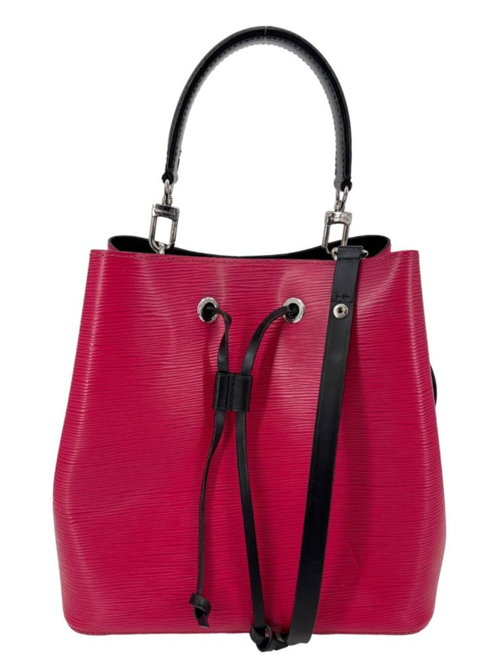 Louis Vuitton  NeoNoe MM Epi Leather Bucket Shoulder Bag Pink